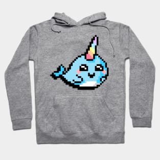 Pixel Art Narwhal Hoodie